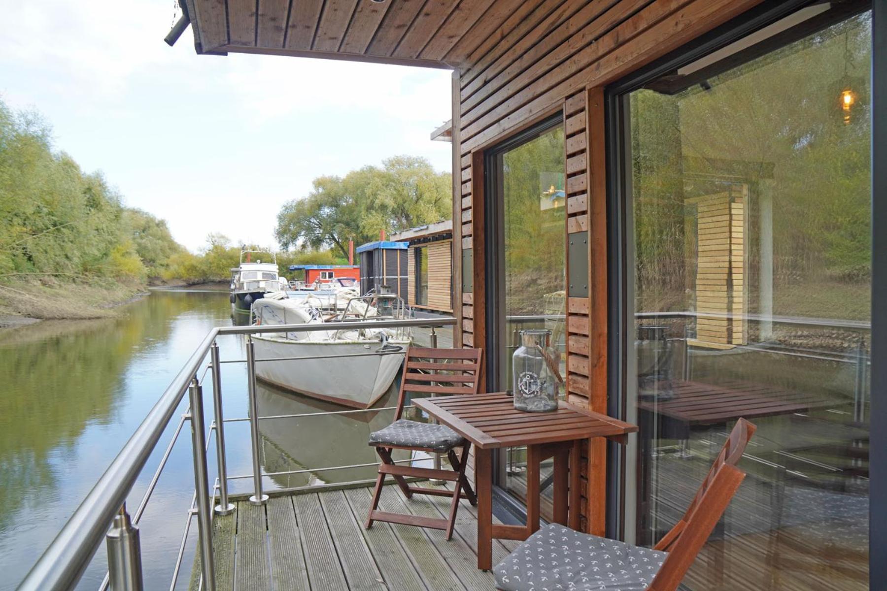 Hausboot Stoeckte Villa Winsen  Екстериор снимка